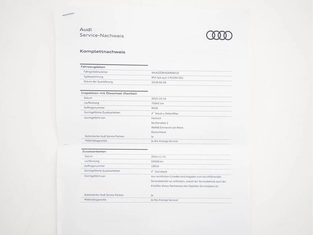 Audi RS3 – foto 40
