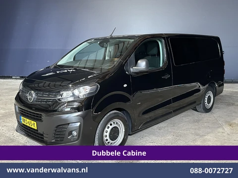 Opel Vivaro 2.0 CDTI 123pk Automaat L3H1 Dubbele Cabine Euro6 Airco | 5-Zits | Camera | Navigatie | Apple Carplay Cruisecontrol, Parkeersensoren