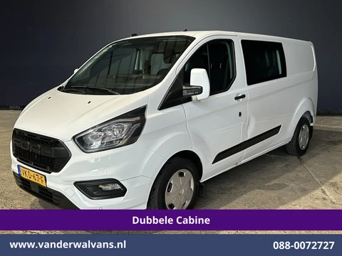 Ford Transit Custom 2.0 TDCI 130pk Automaat L2H1 Euro6 Airco | 5-Zits | Camera | Navigatie | Cruisecontrol | Stoelverwarming Apple Carplay, Trekhaak, Parkeersensoren, Achterklep