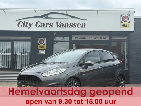 Ford Fiesta 1.0 EcoBoost ST Line 141 pk full options navi climate ctr spoiler pakket lmv 16 inch pdc a keyless entry dealer oh 2e eigenaar