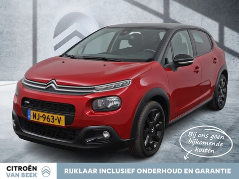 Citroën C3 110pk Shine | Rijklaar | Trekhaak | Apple Carplay | 17" lichtmetaal |