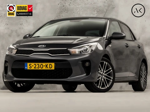 Kia Rio 1.4 Dynamic Sport Automaat (STUUR/STOELVERWARMING, GETINT GLAS, CAMERA, SPORTSTOELEN, LM VELGEN, ELEK PAKKET, NIEUWSTAAT)