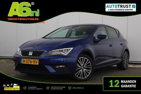 SEAT Leon 1.0 TSI Style Ultimate Edition Beats 116PK Virtual Cockpit Full LED 17 inch Navigatie Achteruitrijcamera Clima Keyless Stoelverwarming Lane Assist