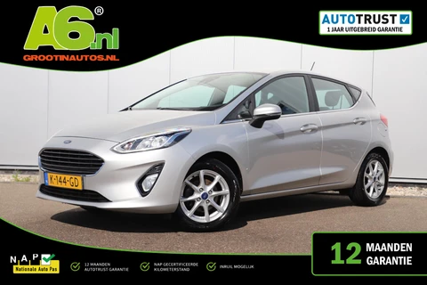 Ford Fiesta 1.0 EcoBoost Titanium 95PK Navigatie Carplay Android 15 inch LMV Climate Cruise Control