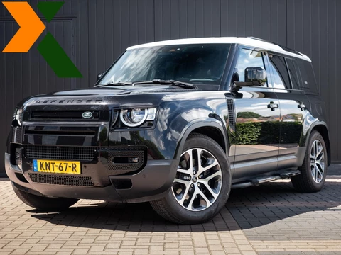 Land Rover Defender 110 2.0 P400e S | Black Pack | Leder interieur | Wit Dak | Adapt Cruise | Cold Climate Pack