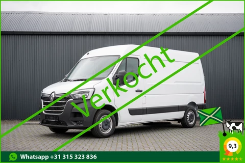 Renault Master **Bleu DCI 135PK | L2H2 | Nieuw | Navi | 3-Zits | LED | Cruise | Airco**