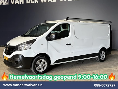 Renault Trafic 1.6 dCi 122pk L2H1 Euro6 Airco | Imperiaal | Trekhaak | Navigatie | LM velgen | Cruisecontrol Parkeersensoren, Bijrijdersbank