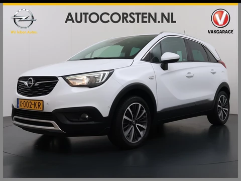 Opel Crossland X T 111pk AUT-6 Pano-Dak HUD 360°Camera Head-Up-Display Navi Ecc Apple Carplay Android Auto Pdc Innovation 1.2 Turbo Cruise Control Lmv Bluetooth Isofix Regen-Lichtsensor LaneAssist