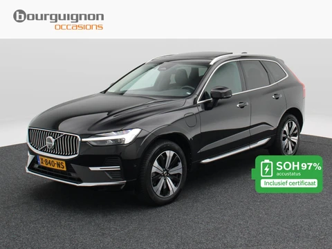 Volvo XC60 2.0 T8 455 Pk Plug-in hybrid AWD Plus Bright | Panoramadak | Trekhaak | 360° Camera | Harman Kardon | Leder | 19 Inch | 35.116 Km!!