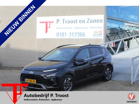 Hyundai Bayon 1.0 T-GDI Premium Bose audio/Navigatie/Achteruitrijcamera/Stoelverwarming/Stuurverwarming/Keyless/Adaptive cruise control/Lane assist/Virtueel cockpit/Dodehoek detectie/Inklapbare spiegels