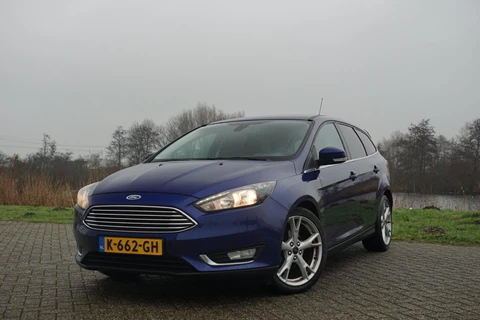 Ford Focus Wagon 1.0 125PK Titanium Sport | Deep Impact Blue | 18"LMV/NAV/Cruise/Clima - Sportief!