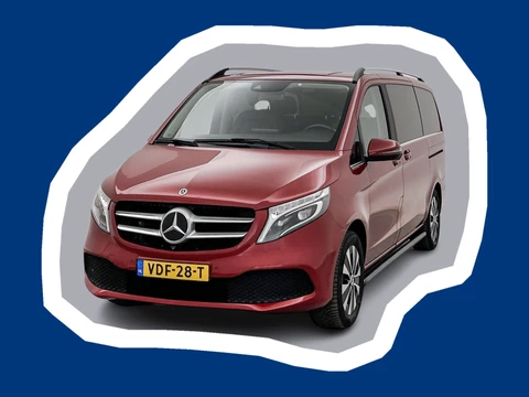Mercedes-Benz V-Klasse 300d Lang DC Avantgarde 4 Matic Burmester Elektrische schuifdeuren Leder 360 camera