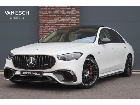 Mercedes-Benz S-Klasse AMG 63 S E Performance | 802pk | Keramisch | Manufaktur | Carbon | Achterasbesturing | Kuitmassage | Stoelventilatie | Vlakkenverwarming | Burmester | Distronic+ | Entertainment Achter |