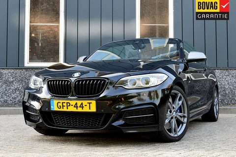 BMW 2 Serie Cabrio M240i xDrive M-Sport High Executive Rijklaarprijs-Garantie Navigatie Led Leder sport interieur Camera Memory Stoelen