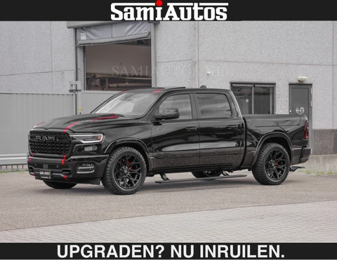 Dodge Ram Pick-Up Limited 540 PK | HUD | €84950,- excl | LUCHTVERING | MASSAGE | PASSAGIERSSCHERM | De Meest Luxe en Volle in zijn Klasse | Comfortabele Dubbele Cabine met Royale 5 Zitplaatsen | Voorraadnummer: 2370 - 5411 | De specialist in Amerikaanse pick‑ups in Nederland en Europa.