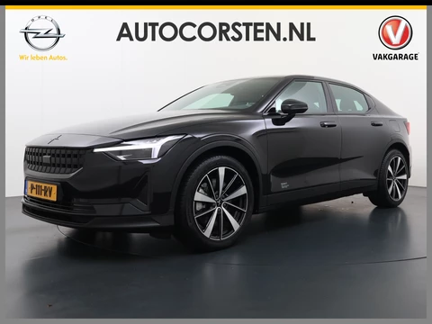 Polestar 2 Long Range Single Motor 78kWh SOH 91,8% Navi Elek.Stoelen+Verwarmd+Memory Elek.Achterklep Camera Apple Carplay Android Auto Pdc Keyless Lmv Led Isofix Cruise Control DAB Rijstrooksensor WiFi Uitwijk assistent 1e Eigenaar Origineel Nederlandse Auto