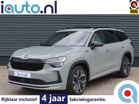 Škoda Kodiaq iV 1.5 TSI PHEV Sportline Pano/Matrix LED/ACC/Keyless/Camera/20"/Elek. stoel/Trekhaak wegkl.