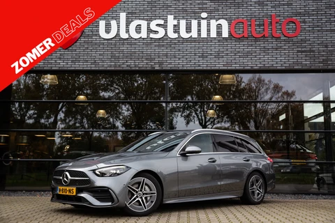 Mercedes-Benz C-Klasse Estate 200 Launch Edition AMG Line , Virtual cockpit, Leer, Sfeerverlichting,