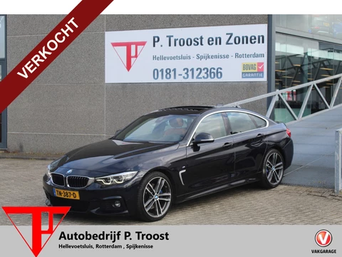 BMW 4 Serie Gran Coupé 420i High Executive M-pakket/Panoramadak/Stoelverwarming/Head-Up display/Harman kardon/DAB/Lederen bekleding/Achteruitrijcamera/19 Inch