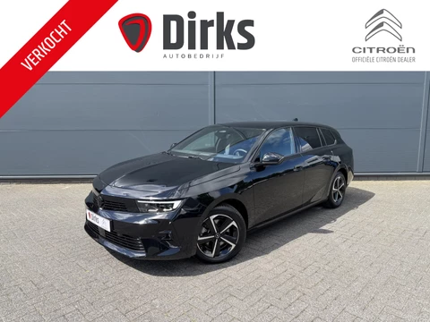Opel Astra Sports Tourer 1.2 Turbo Hybrid GS (360gr Camera - Stoel-/-stuurverwarming - LED Matrix - HUD - Keyless Entry - Adaptieve Cruise Controle - 16"incl 4S - AGR stoelen - Automatische Airco - Navigatie)