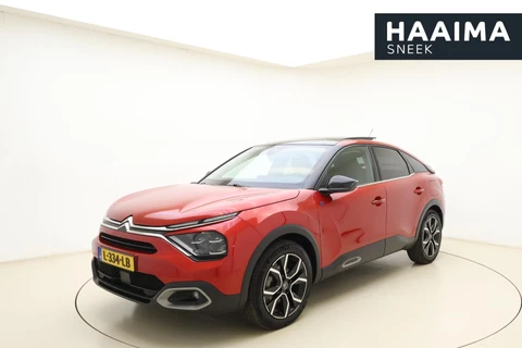 Citroen Ë-C4 Shine 50 kWh | Panoramadak | SOH 87% | Adaptive cruise control | Achteruitrijcamera | Elektrisch verstelbare bestuurdersstoel | Bestuurdersstoel met massagefunctie | SOH 87%