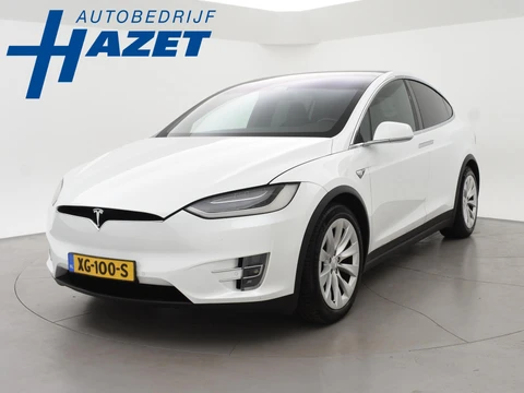 Tesla Model X 75D 333 PK BASE + TREKHAAK 2250 KG | STOELVERW. V+A | CAMERA | LUCHTVERING