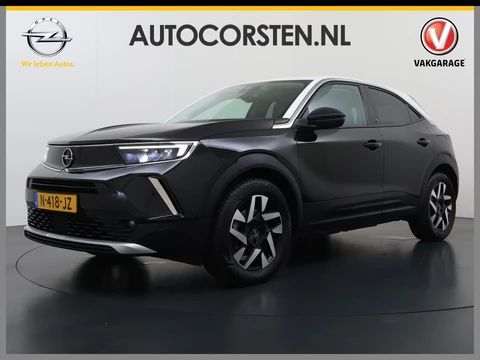 Opel Mokka-e Electric Level 2 50kWh Warmtepomp Trekhaak Adap.Cruise Navi 360°Camera Ecc Apple Carplay Android Auto Pdc SOH 85% Keyless Lmv Led Privacy Glas Isofix Dealeronderhouden Origineel Nederlandse Auto
