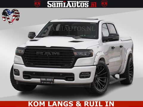 Dodge Ram Pick-Up HUD | 420PK | LUCHTVERING | PANO | PASSAGIERSSCHERM | BOM EN BOM VOL | Comfortabele Dubbele Cabine met Royale 5 Zitplaatsen | DODGE RAM PREMIUM LARAMIE EDITION | Voorraad Nr 2230 - 8765