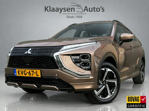 Mitsubishi Eclipse Cross 2.4 PHEV Instyle 4WD 188 pk AUT. | navigatie | trekhaak | leder/alcantara interieur | stoel-/stuurverwarming