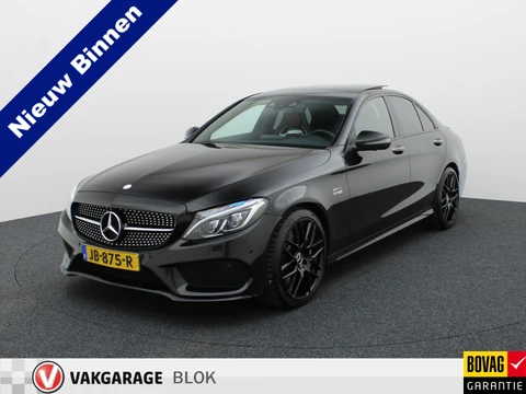 Mercedes-Benz C-Klasse 450 AMG 4MATIC | Pano | Head Up | 360 Camera | Burmester | BlindSpot | Keyless | Prijs Rijklaar!!