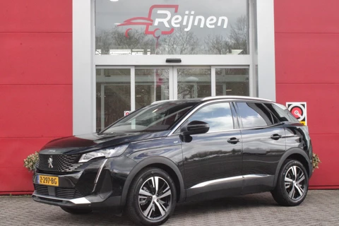 Peugeot 3008 1.2 Hybrid 145PK GT | 360° CAMERA | NAVIGATIE | ADAPTIVE CRUISE CONTROL | APPLE CARPLAY/ANDROID AUTO | CLIMATE CONTROL | 18" LICHTMETALEN VELGEN | DODEHOEK DETECTIE | KEYLESS ENTRY/START | FULL LED KOPLAMPEN | PARKEERSENSOREN VOOR EN ACHTER | DAB+ RADIO | LANE ASSIST |