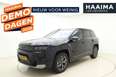 Jeep Compass 1.2 e-Hybrid First Edition | LED matrix verlichting | Panoramadak | Drive assist | Focal audio | Massage stoelen | Stoel ventilatie/verwarming | Camera's rondom