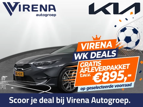 Kia Ceed 1.5 T-GDi DynamicPlusLine Automaat - *DEMO* - Trekhaak - Navigatie - Stoel-/stuurverwarming - Cruise Control - Climate Control - Fabrieksgarantie tot 04-2032