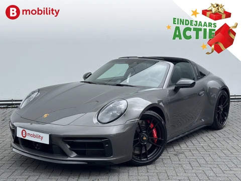 Porsche 911 992 3.0 4 GTS Targa Sport Chrono Burmester Dealer Onderhouden NL Auto! | 360 Camera | Adaptive Cruise Control | Stoelverwarming / Ventilatie