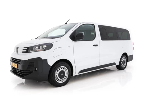 Peugeot e-Expert Long 75 kWh Facelift [ 9-Pers. ] [ 3-Fase-11 kW] (INCL-BTW) *NAVI-FULLMAP | CAMERA | DIGI-COCKPIT | COMFORTSEATS | DAB | PRIVACY-GLASS | SHIFTPADDLES | AIRCO | CRUISE | PDC*