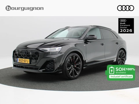 Audi Q8 60 TFSi e quattro 490 Pk S-Line Competition | Trekhaak | Panoramadak | Vierwielbesturing | Bang & Olufsen | Elektrische stoelen | 360° Camera | 23 Inch | 5.684 Km !!