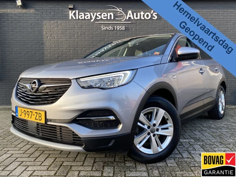 Opel Grandland X 1.2 Turbo Business Executive 130 pk | 1e eigenaar | dealer onderh. | leder sportstoelen | navigatie | camera | carplay