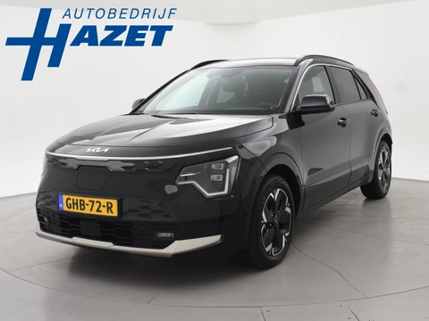 Kia Niro EV DYNAMICPLUSLINE 64.8 kWh + LEDER | STOEL/STUURWIELVERW. | CARPLAY | ADAPTIVE CRUISE