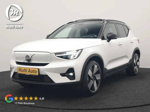 Volvo XC40 Recharge Ultimate 70 kWh 232pk Dealer O.H | Panodak | Adaptive Cruise | Harman / Kardon | 360 Camera | Alcantara Sportstoelen Memory & Verwarmd | Apple Carplay | Keyless | Stuurverwarming | BLIS | Google Assistant & Maps | Virtual | Navigatie | DAB | 20"L.M | Plug In Hybrid |