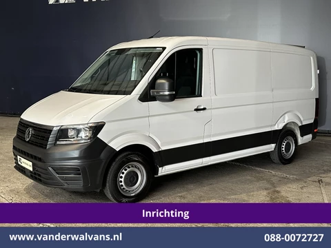 Volkswagen Crafter 2.0 TDI L3H2 L2H1 Inrichting Euro6 Airco | Apple Carplay | Trekhaak | Parkeersensoren Android Auto, Bijrijdersbank