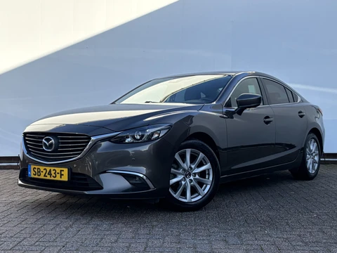 Mazda 6 2.0 SkyActiv-G 165 Skylease+ Trekhaak Cruise Carplay Stoelverwarming Navi Blis
