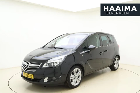 Opel Meriva 1.4 Turbo 120pk Blitz | Navigatie | Trekhaak  | Climate control |  Cruise control | Lederen bekleding | Parkeersensoren | Stoel + stuurverwarming | Hoogzitter