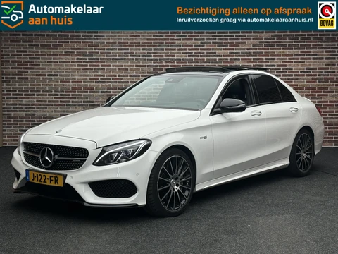 Mercedes-Benz C-klasse AMG 43 4MATIC Panorama Camera Burmeister Camera