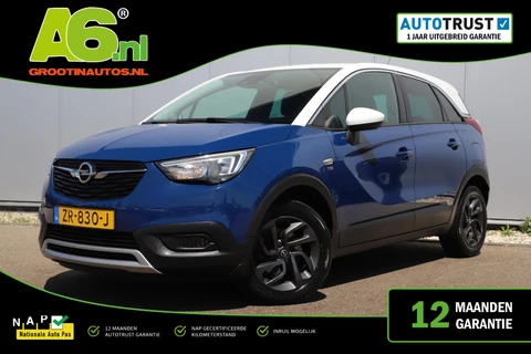 Opel Crossland X 1.2 Turbo Online Edition 110PK Nieuwe DB RIEM! Carplay Android Navigatie Airco Cruise Control LMV Stoelverwarming