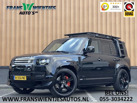 Land Rover Defender 110 2.0 P400e 110 X | Luchtvering | Afneembare Trekhaak | Apple Carplay | 360° Camera | Meridian | Stuurwielverwarming | Koelkast |