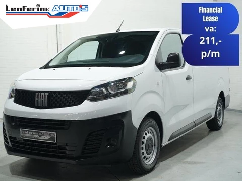 Fiat Scudo 2.0 MultiJet 145 pk L3 Airco, Apple Carplay Cruise Control, Laadruimte Pakket, PDC achter, 3-Zits