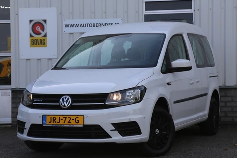Volkswagen Caddy 1.4 TGI Trendline 5 Persoons Automaat*Perfect VW Onderh.*2x zijschuifdeur/Stoelverw./Climate-Control/Parkeersens.V+A*