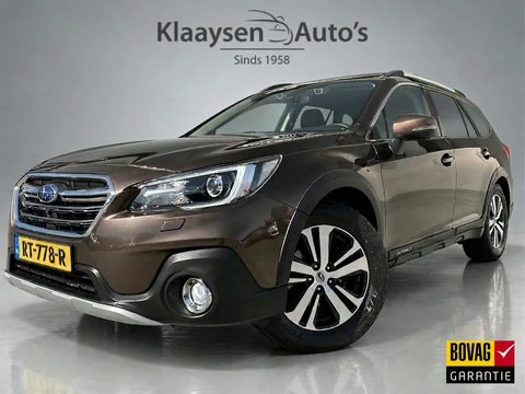 Subaru Outback 2.5i Premium AWD 176 pk AUT. | navigatie | eyesight | leder interieur | trekhaak | elektr. v. stoelen | NL auto