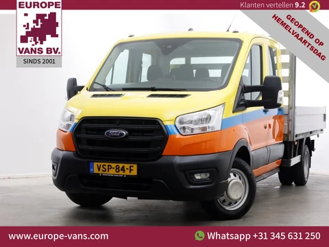 Ford Transit 350 2.0 TDCI 130pk D.C. Trend Open Laadbak Trekhaak 3000kg 08-2022
