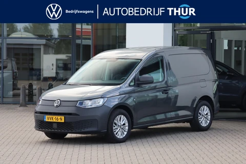 Volkswagen Caddy Cargo 2.0 TDI Comfort 123PK / 90kW, 16" LMV, achteruitrijcamera (rear view), ErgoComfort bestuurdersstoel, lat om lat laadruimte, laadvloer, navigatie discover media, draadloos Apple Carplay & Android Auto, multifunctioneel stuurwiel, cruise control, dichte achterdeuren, trekhaak, elektrisch verstel- en verwarmbare buitenspiegels, laadruimte met LED verlichting